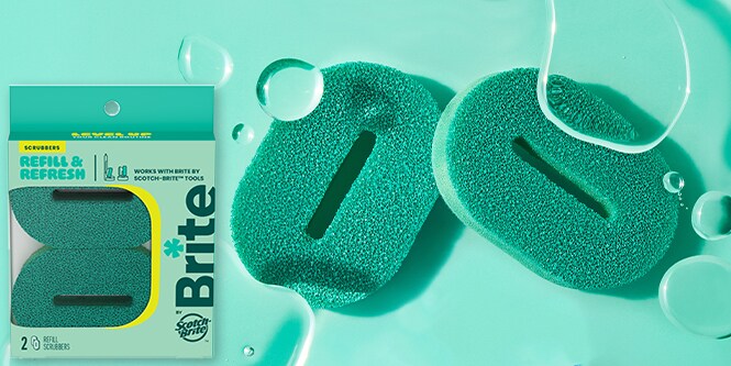 Brite de Scotch-Brite™ Estropajos de recambio
